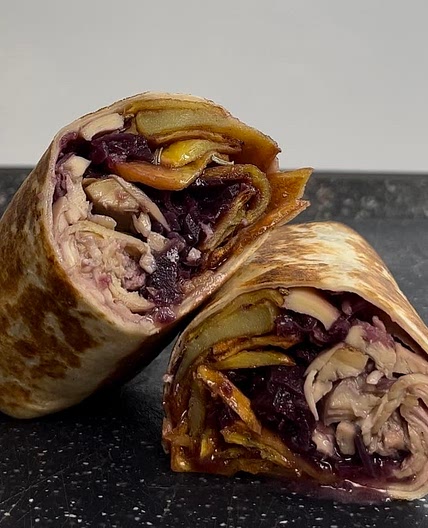 Christmas burrito