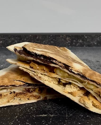 Peanut butter chocolate wrap