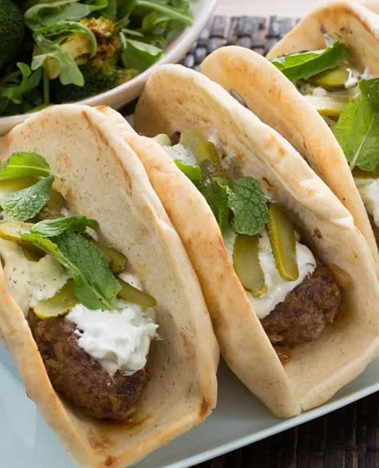 Ground Beef and Lamb Gyros
