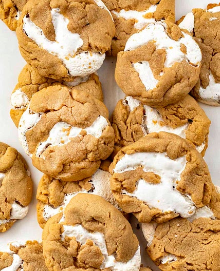Fluffernutter Cookies