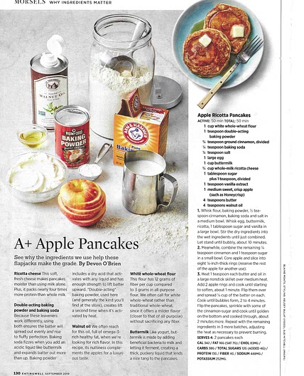 Apple Ricotta Pancakes