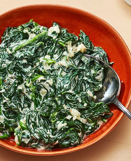 Easy Creamed Spinach