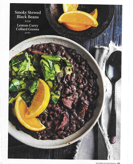 Smoky Stewed Black Beans