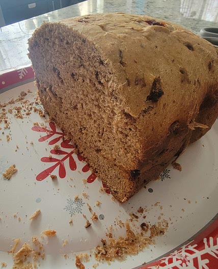Cinnamon Raisin bread (bread machine)