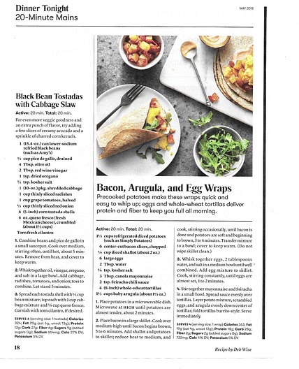 Bacon, Arugula, and Egg Wraps