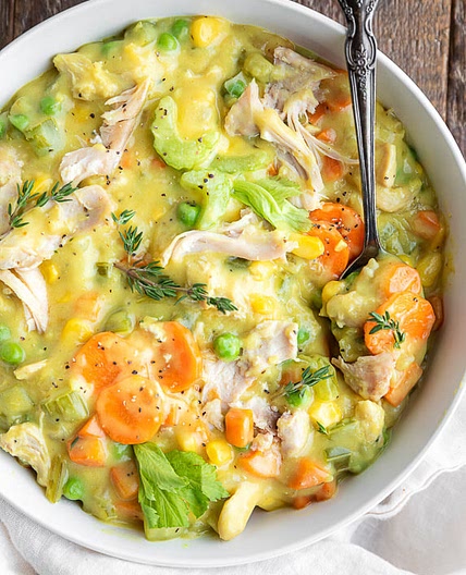 Chicken Pot Pie Soup