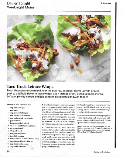 Taco Truck Lettuce Wraps