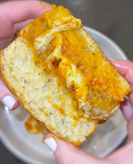 Garlic Bread Meatball Sub