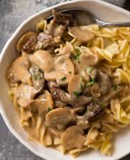 Beef Stroganoff 