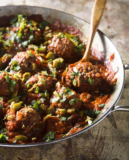 Moroccan Meatball Tagine