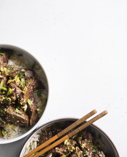 Steak w/ Soy Citrus