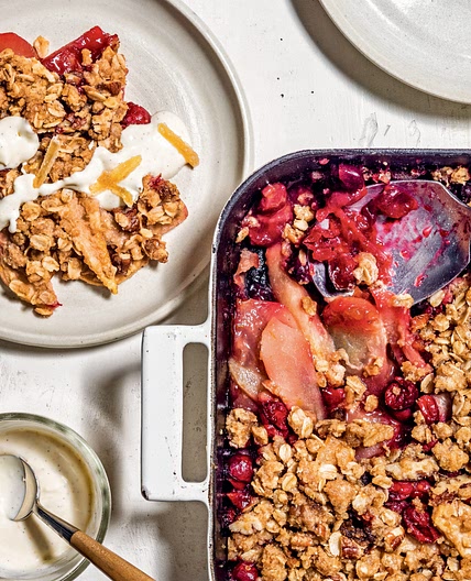 Pear-Cranberry Crisp from Sundays with Sophie