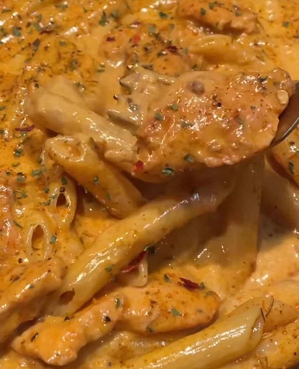 Sun dried tomato pasta 