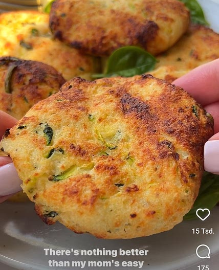 Moms Zucchini Fritters