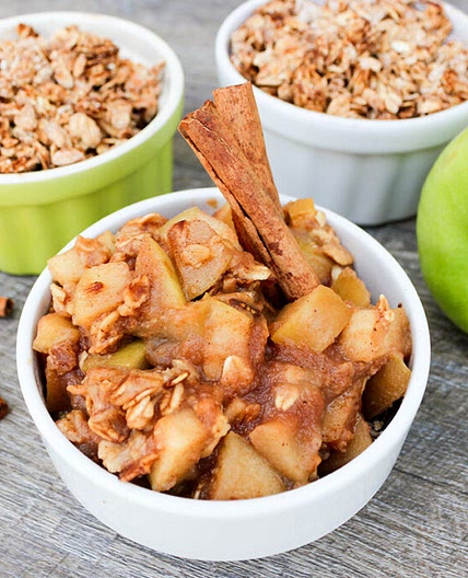 Granola Apple Crisp