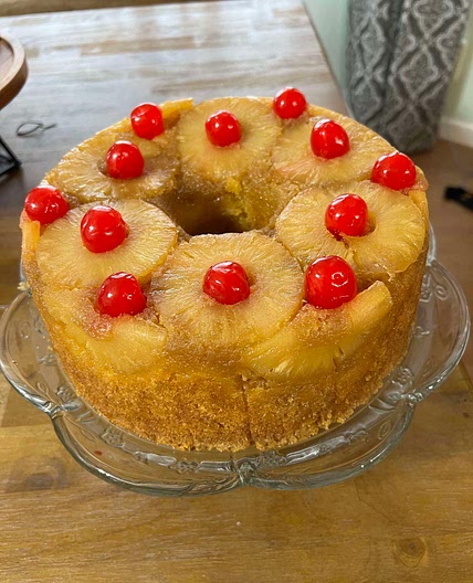 Aunt Cheryl's Pineapple Upside-Down Cake