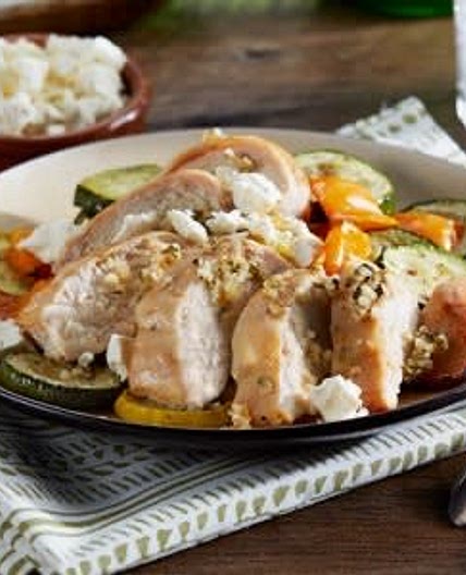 Optavia - Sheet Pan Mediterranean Chicken & Vegetables
