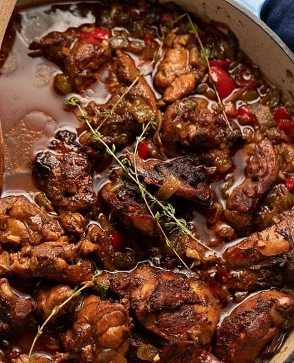 Brown Stew Chicken