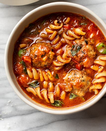 Meatball soup