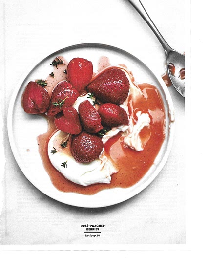 Rose-Poached Berries