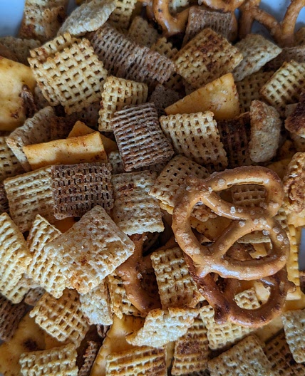 Smoky Taco Chex Mix con Queso