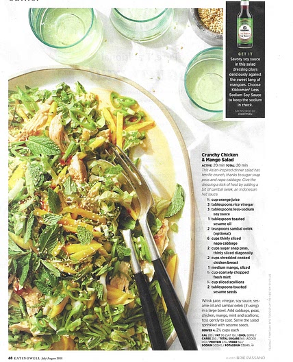 Crunchy Chicken & Mango Salad