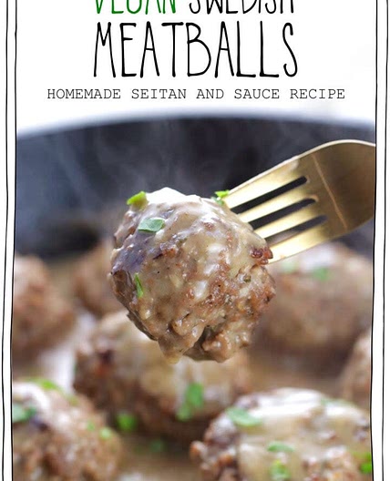 Vegan Swedish Meatballs