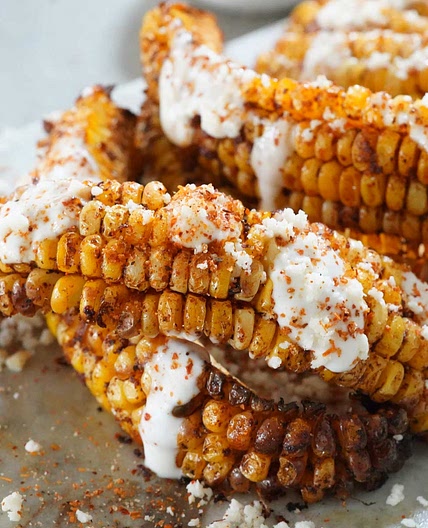 Air Fryer Corn Ribs