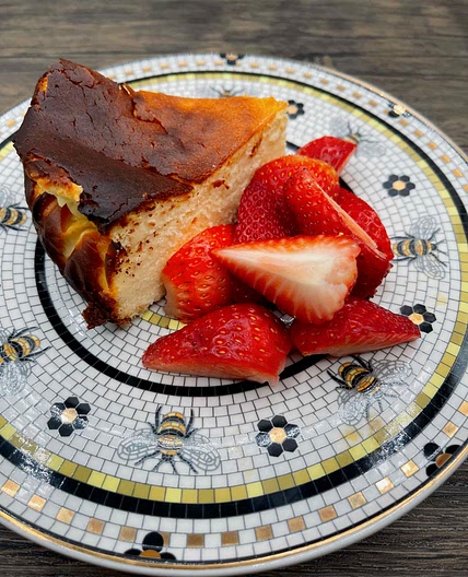 Basque Goat Cheese Cake
