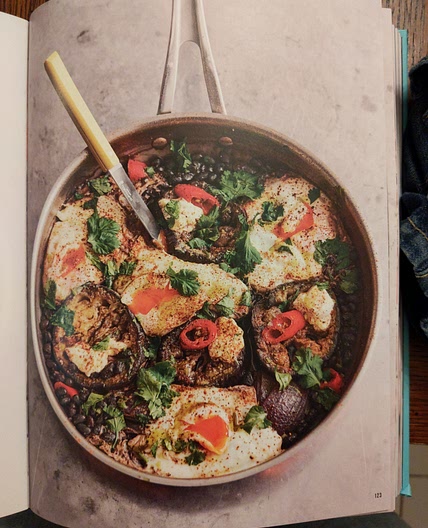 Eggplant shakshuka