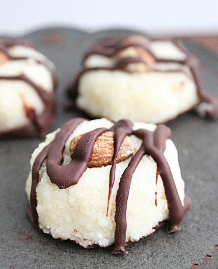 Dark Chocolate Coconut Almond Bites