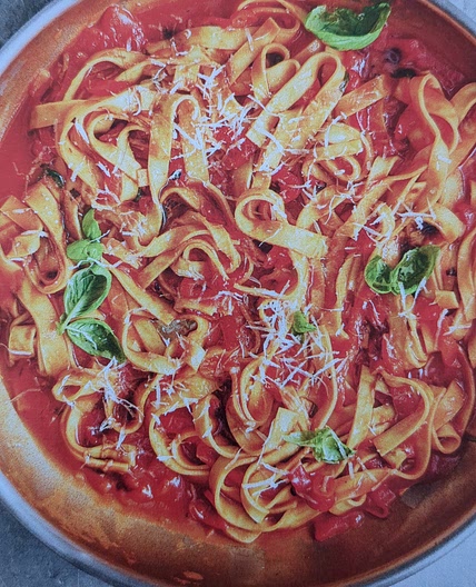 Balsamic Pepper Pasta (Jamie, One)