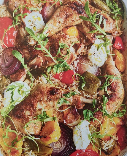 Cajun Chicken Traybake (Jamie, One)