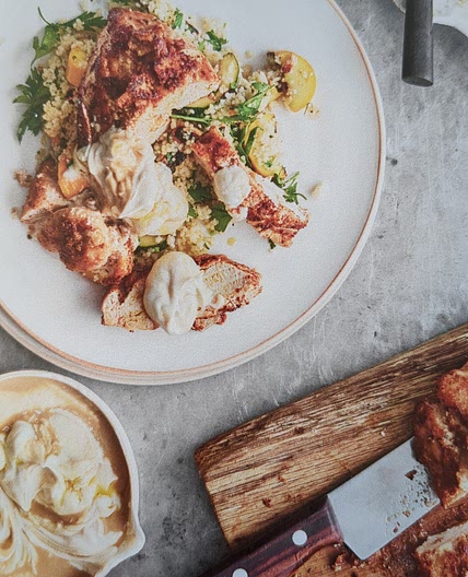 Juicy Tahini Chicken (Jamie, One)
