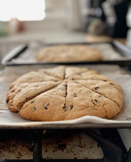 Chocolate Chip Scone (using cake mix)