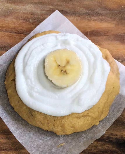 130cal Banana bread cookie