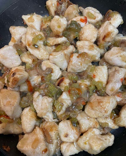 Celery chicken