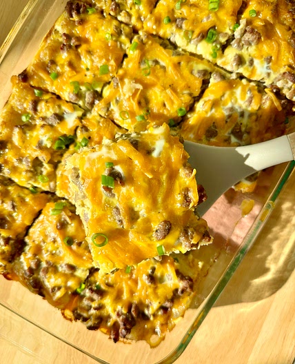 Tater Tot Breakfast Casserole (Dairy-free)