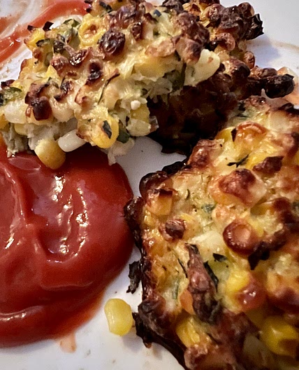 WW Sides Zucchini and Corn Fritters