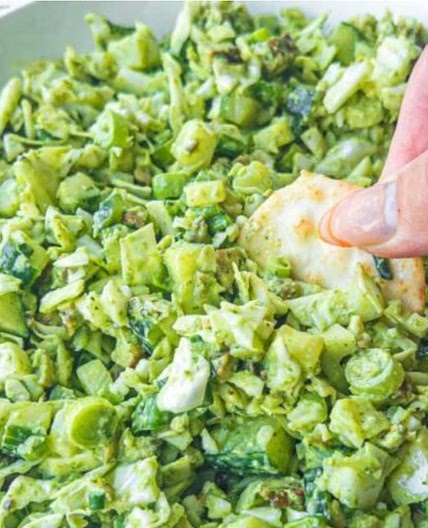 Green Goddess Chicken Salad