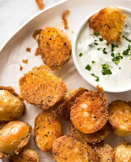 Parmesan Crusted Potatoes