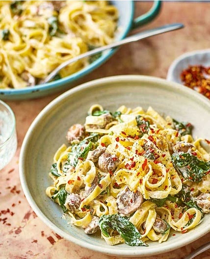 Chicken & Mushroom Tagliatelle