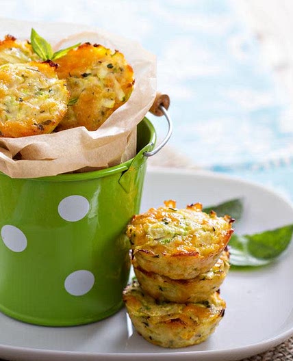 zucchini egg muffins