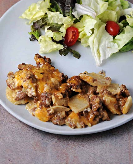 Hamburger and Potato Casserole