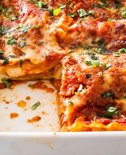 Cheese and Tomato Lasagna Recipe | The Nosher
