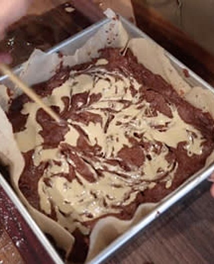 Sweet potato tahini brownies