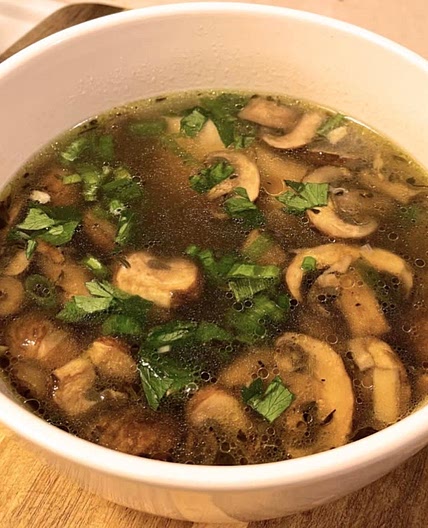 Green chilies and ginger soup