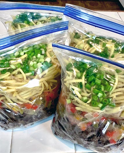 BREAKFAST CASSEROLE PREP