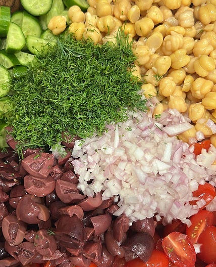Greek Chickpea Salad