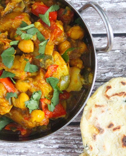 Simple Potato & Chickpea Curry